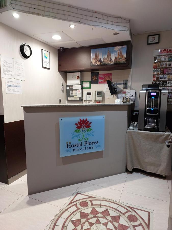 Hostal Las Flores Ramblas Barcelona Eksteriør bilde