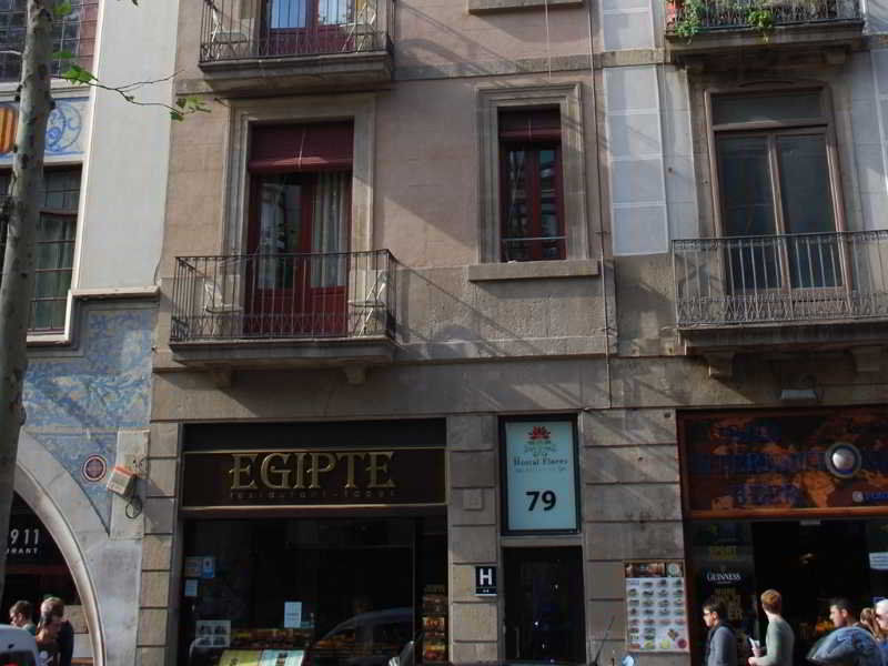 Hostal Las Flores Ramblas Barcelona Eksteriør bilde